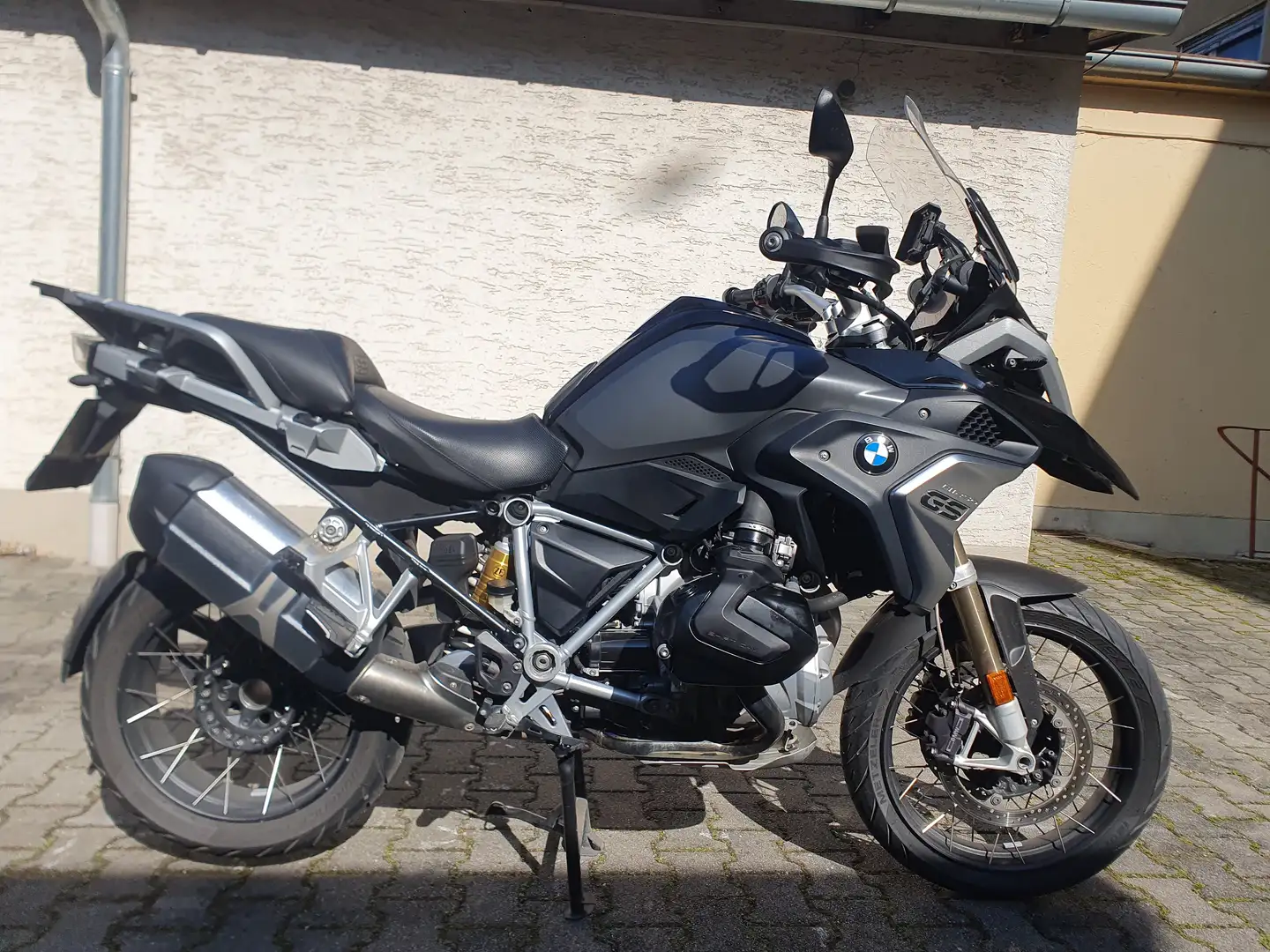 BMW R 1250 GS MWSt. auswb. 1.Hand unfallfrei Negro - 1