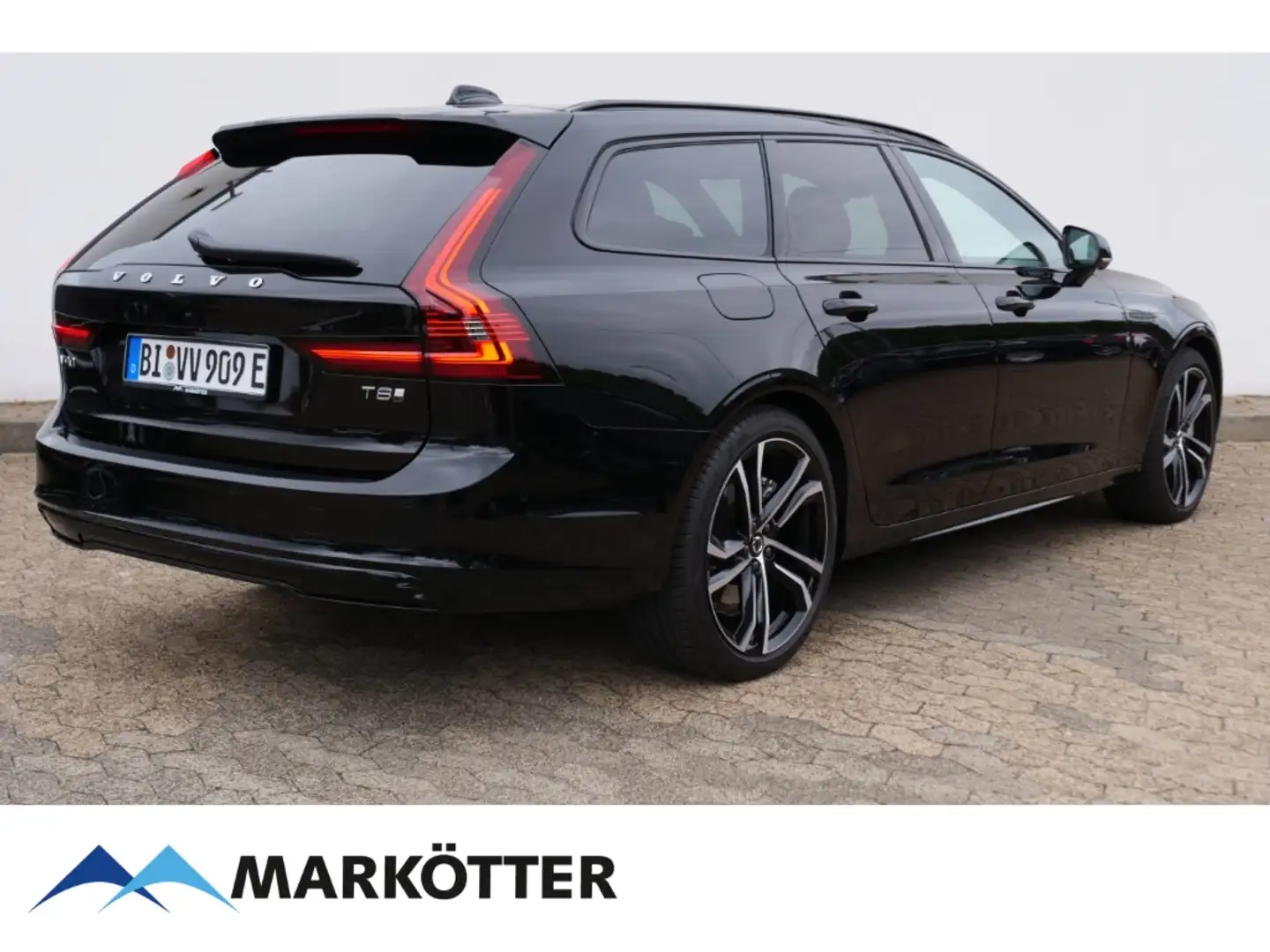 Volvo V90 T8 Ultra Dark AWD Plug-In Hybrid/HUD/PANO/ACC Schwarz - 2