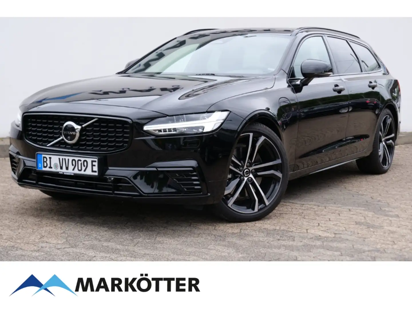 Volvo V90 T8 Ultra Dark AWD Plug-In Hybrid/HUD/PANO/ACC Schwarz - 1