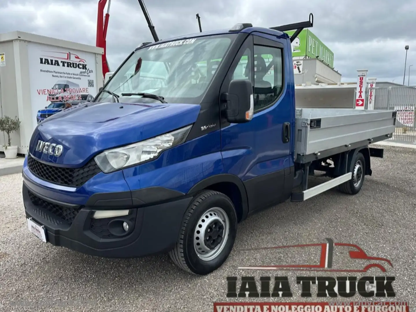 Iveco Daily 35S13 2.3 HPT PM Cassone fisso aperto Bleu - 1