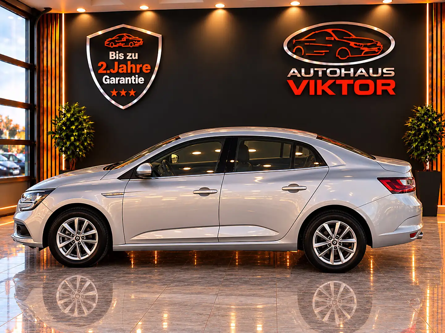 Renault Megane Mégane 1.6 * MIT GARANTIE UND GEWÄHRLEISTUNG IN... Silber - 2