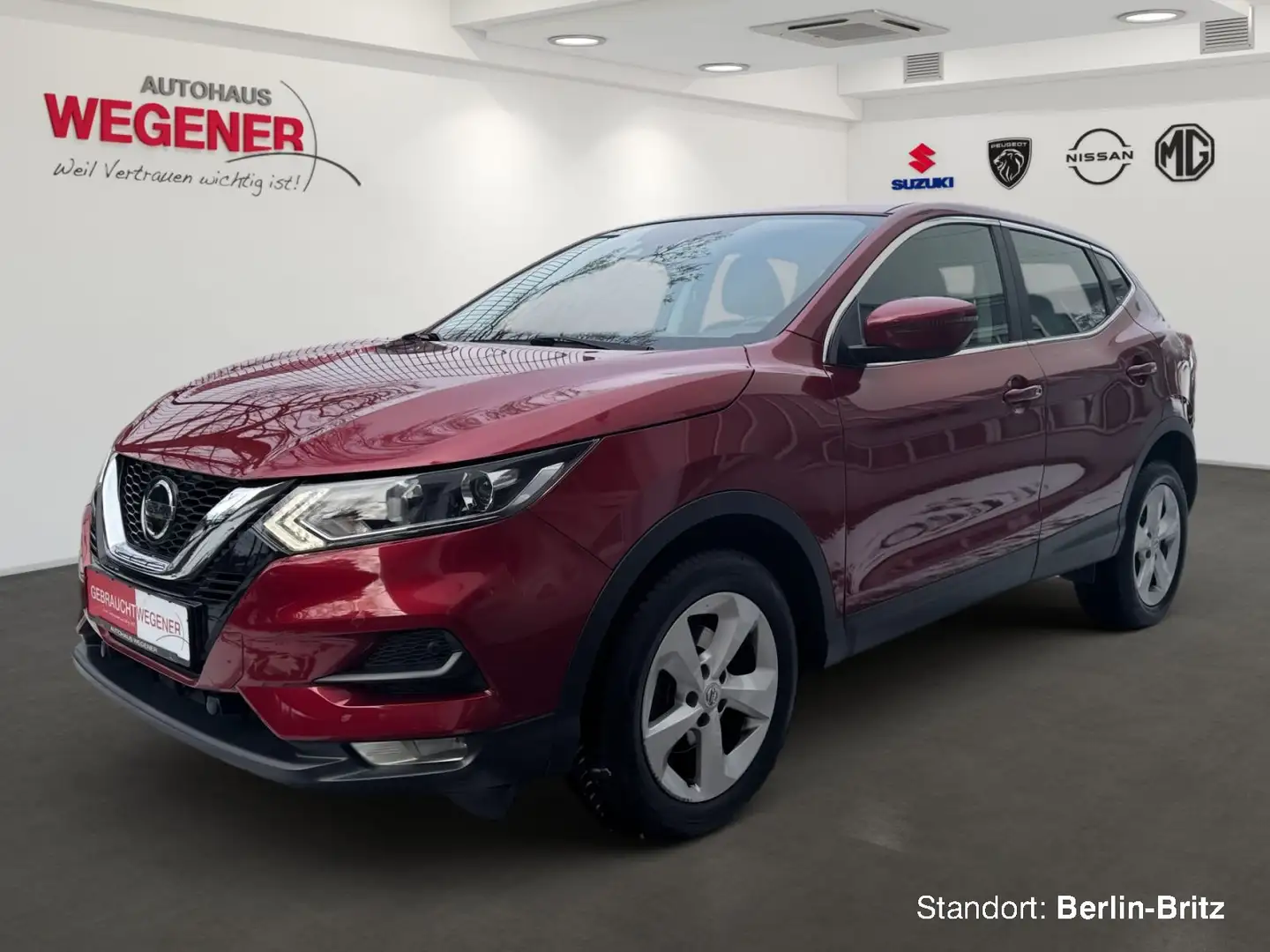 Nissan Qashqai QASHQAI ACENTA 1.3 AT KAMERA ALU ALLWETTER NAVI Rot - 1