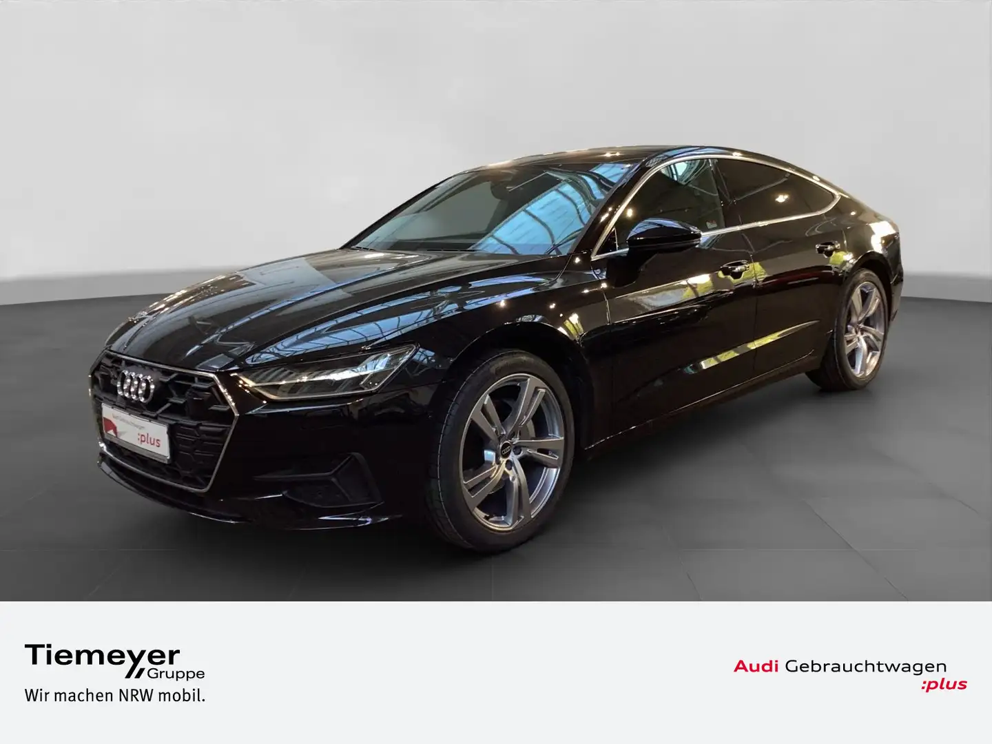 Audi A7 45 TDI Q UPE100 LM20 PANO LEDER H-MATRIX Schwarz - 1