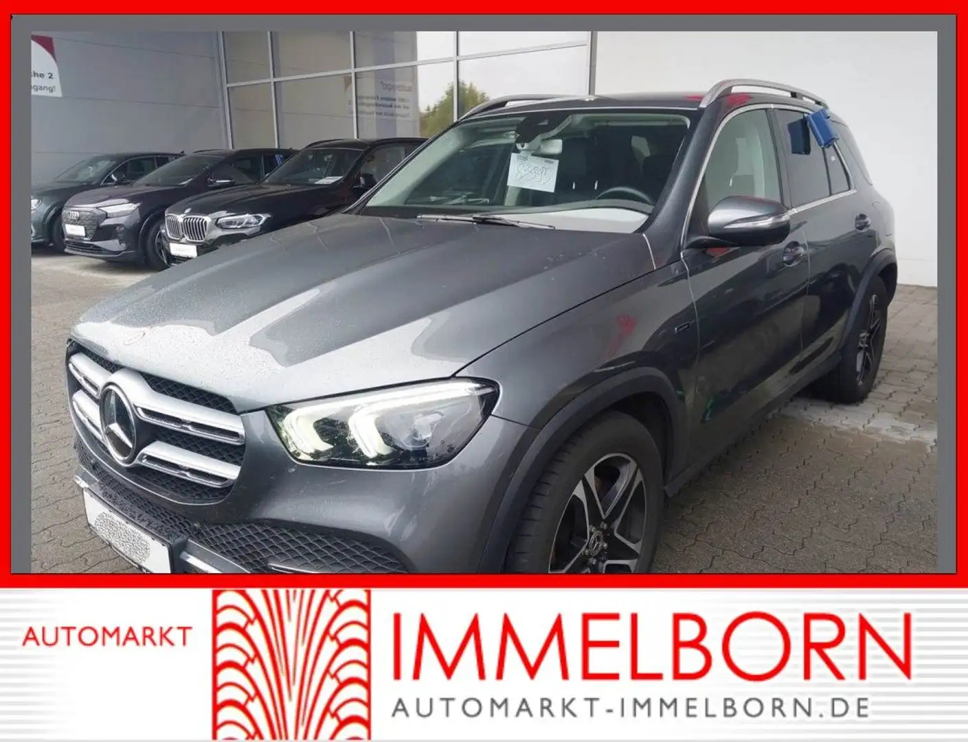 Mercedes-Benz GLE 350 de 360*AHK*DAB*VollLeder*20*TW*VKZ*eleSi Grijs - 1