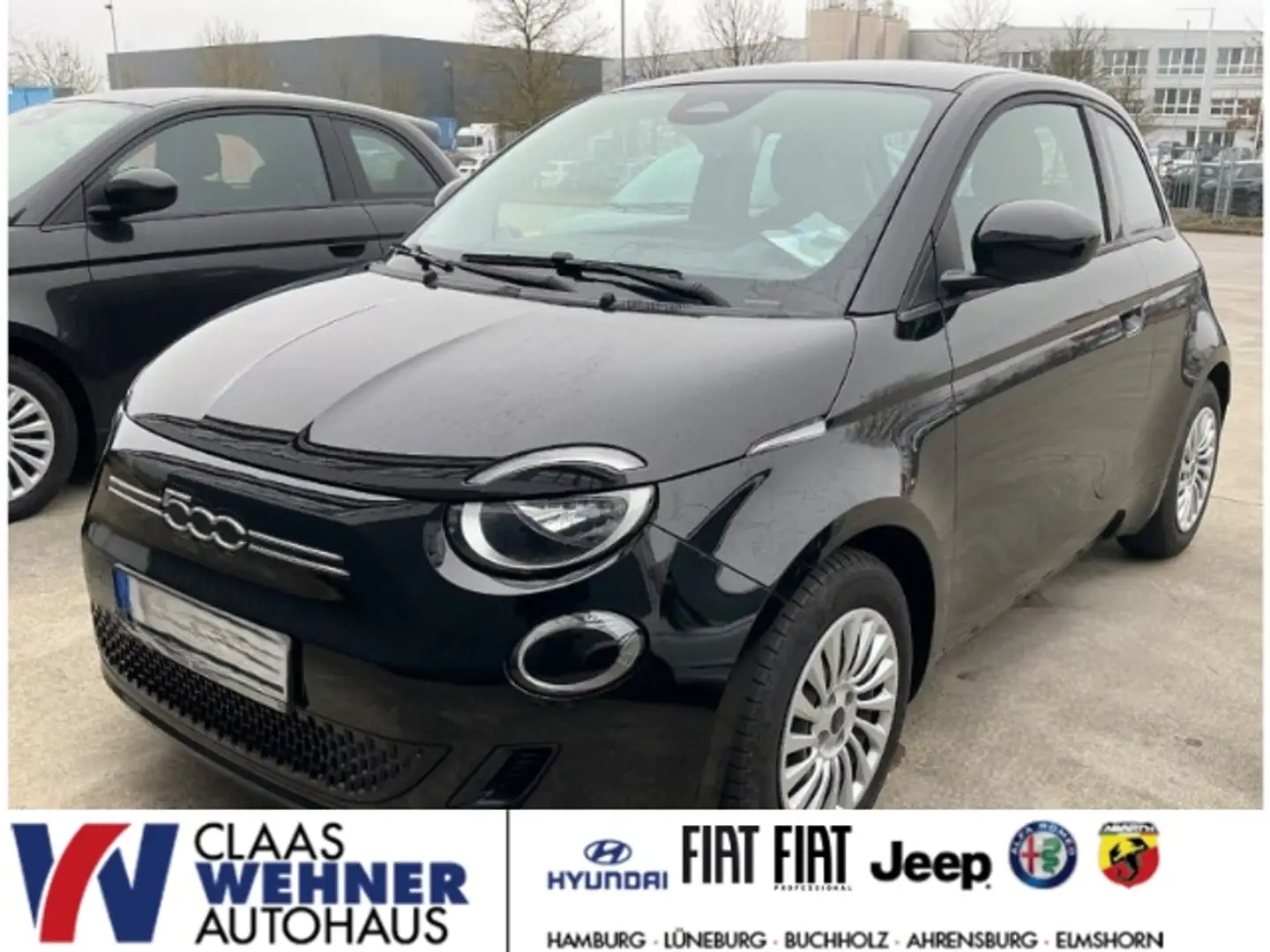 Fiat 500e e Action Automatik Radio & Winter-Paket Sonderlack Zwart - 1