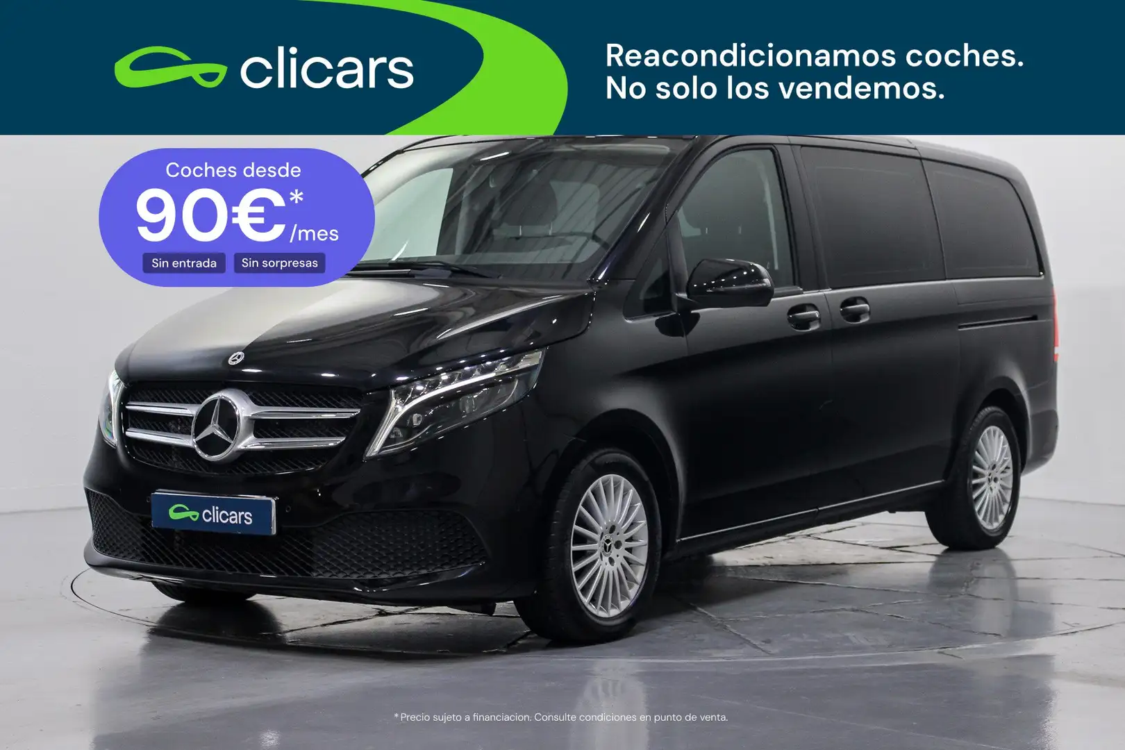 Mercedes-Benz V 220 220d Largo Negro - 1