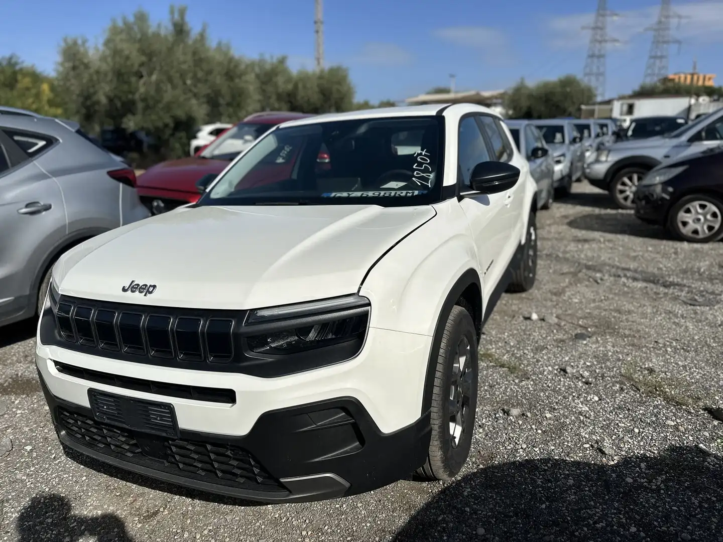 Jeep Avenger Avenger 1.2 Turbo 110 CV MHEV Longitude Blanc - 1