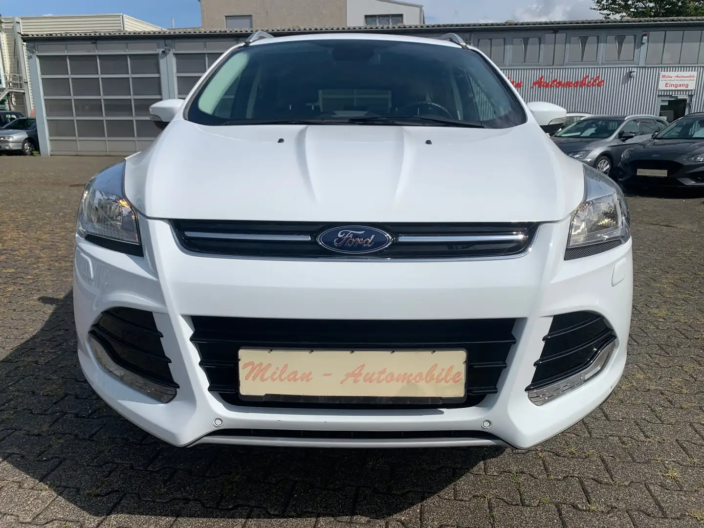 Ford Kuga Titanium 4x4 Autom-Nav-AHK-Tüv/Oel/ZR neu-66Tkm Weiß - 2