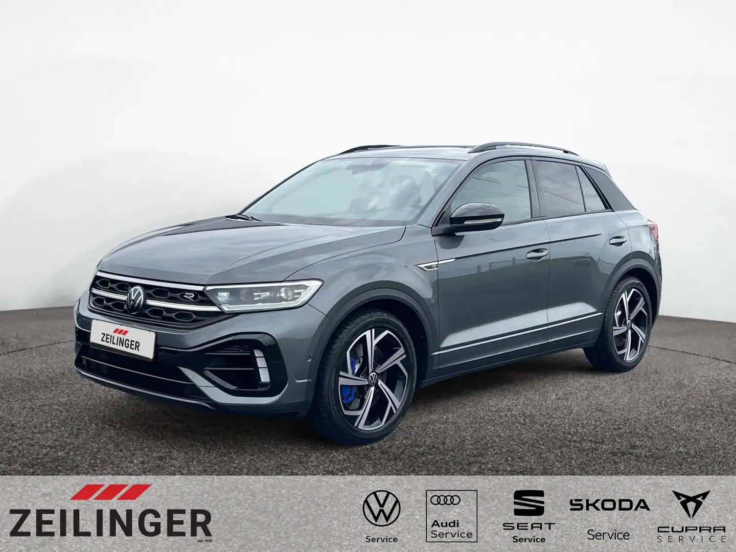 Volkswagen T-Roc R 4Motion TSI DSG|PANO|IQ.LIGHT|el.HECK Grau - 1
