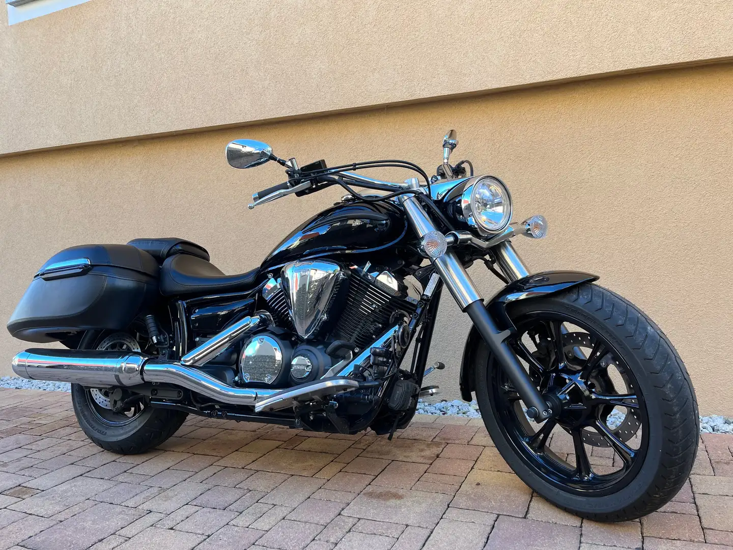 Yamaha XVS 950 MIDNIGHT STAR + EXTRAS sehr gepflegt + KOFFER Negru - 2