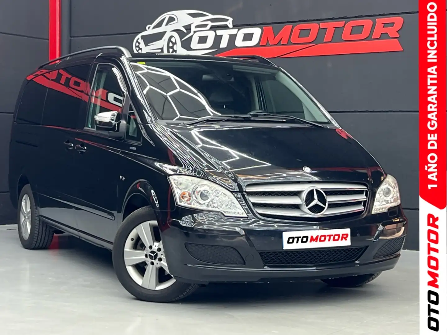 Mercedes-Benz Viano 3.0CDI Ambiente Largo Aut. Negro - 1