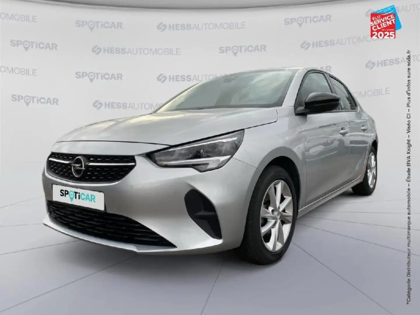 Opel Corsa-e 1.2 75ch Elegance Business GPS Radar Ar Gris - 1