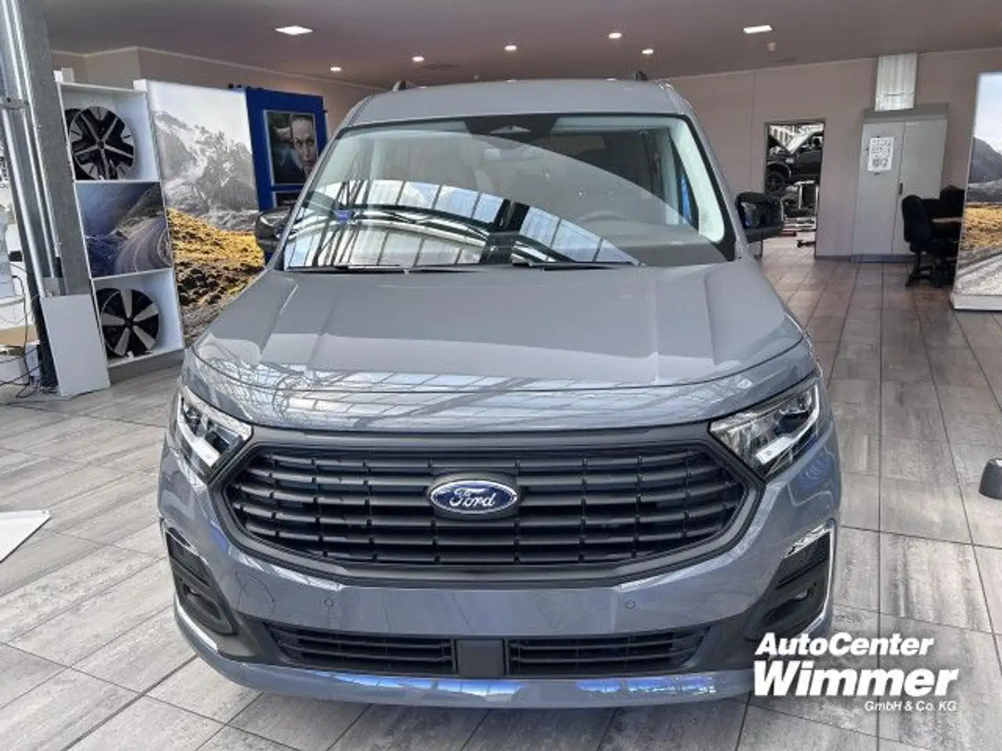 Ford Tourneo Connect 2.0 EcoBlue TITANIUM Navi LED Grau - 2