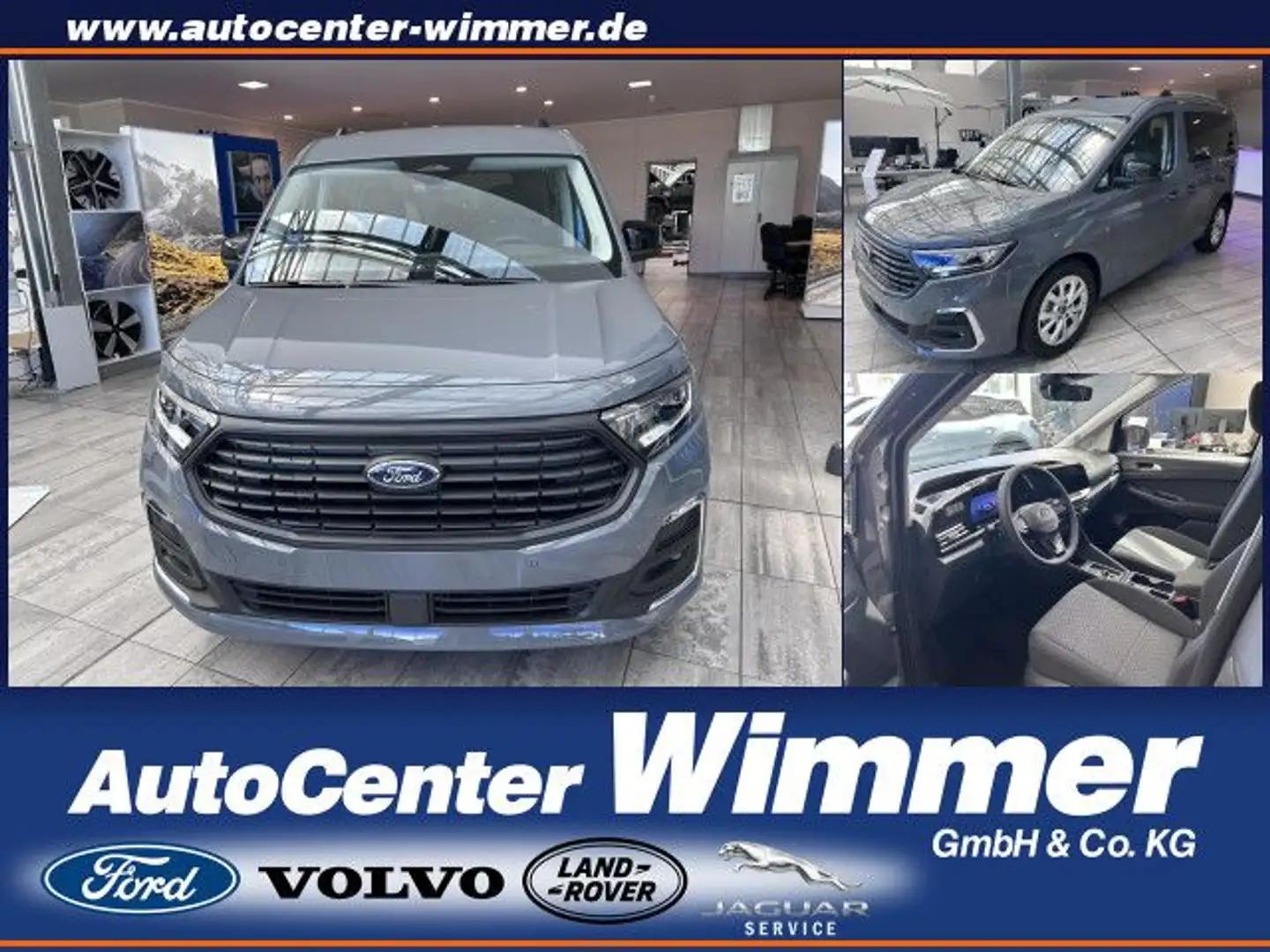 Ford Tourneo Connect 2.0 EcoBlue TITANIUM Navi LED Grau - 1