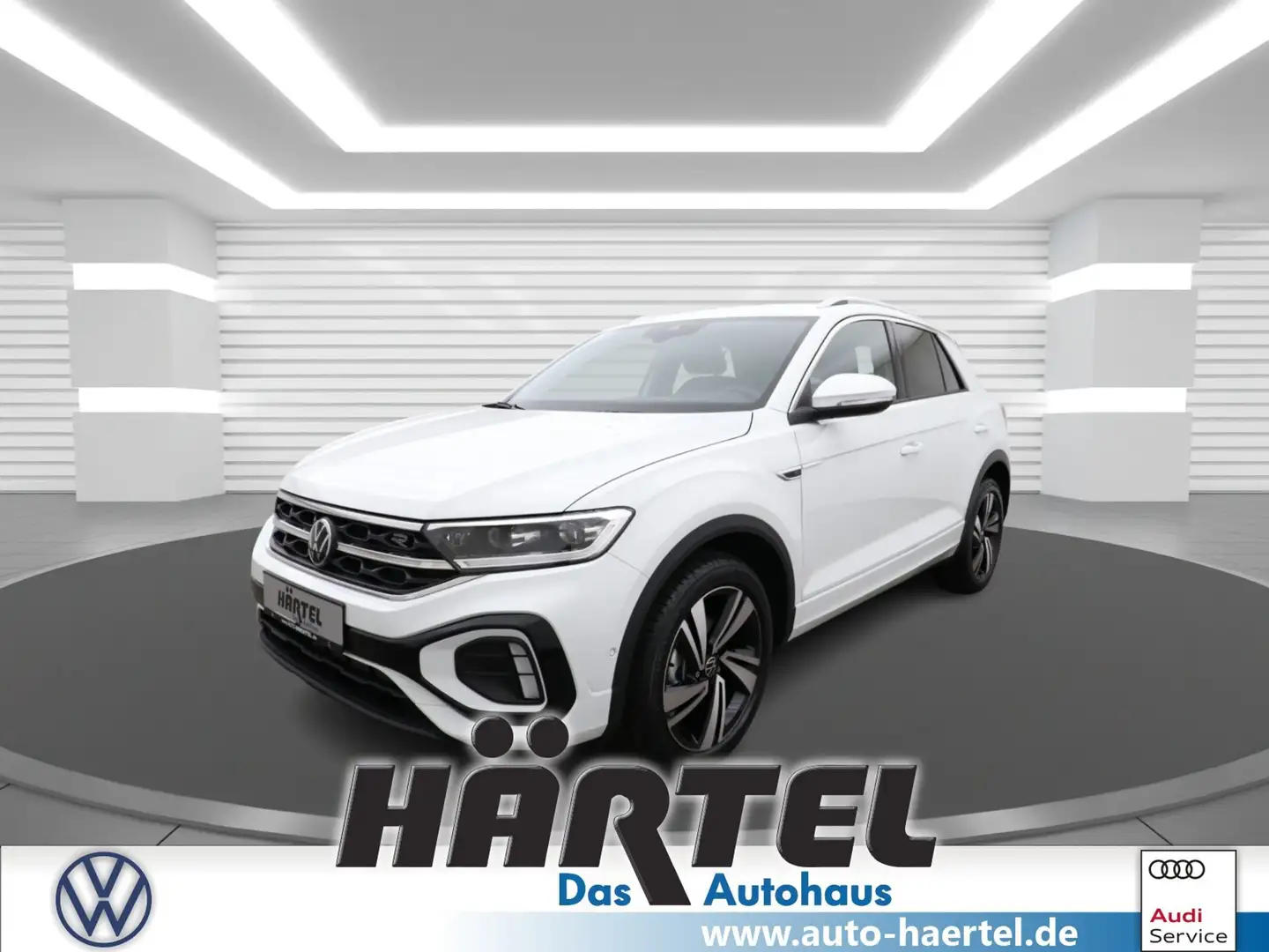 Volkswagen T-Roc R-LINE 1.5 TSI DSG (+ACC-RADAR) Sportpaket Weiß - 1