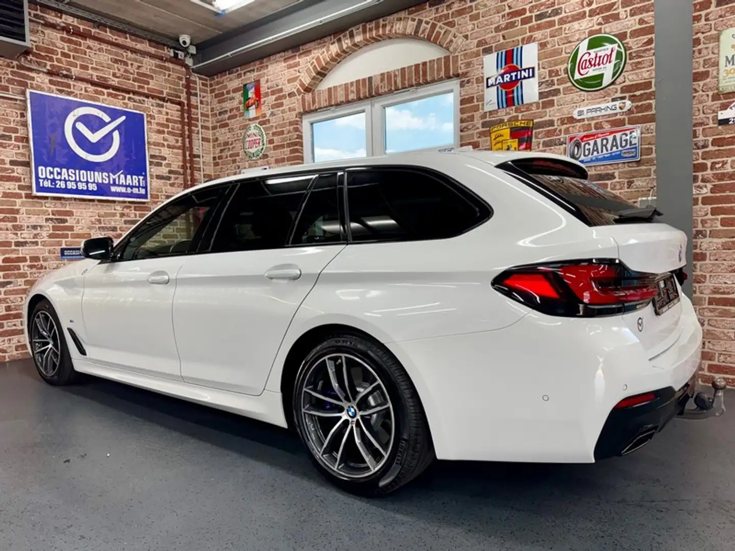 BMW 540 540dA Touring 3.0 340cv Auto xDrive M-SPORT Blanc - 2