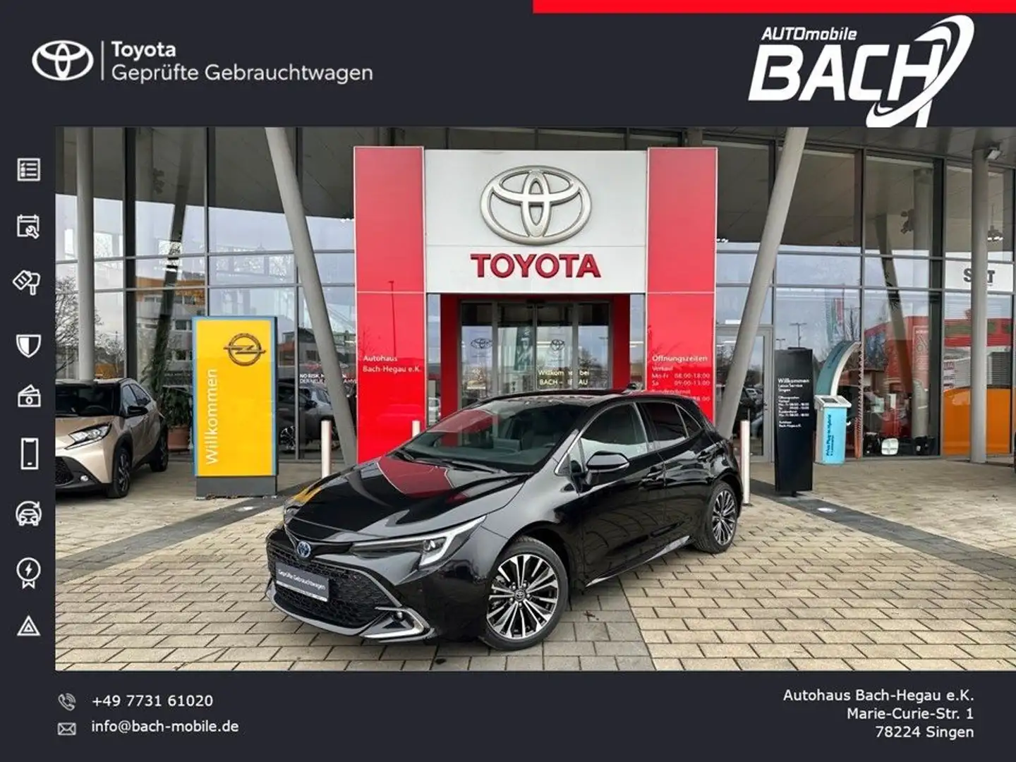 Toyota Corolla 2.0 Hybrid Team Deutschland, APPLE CARPL Schwarz - 1