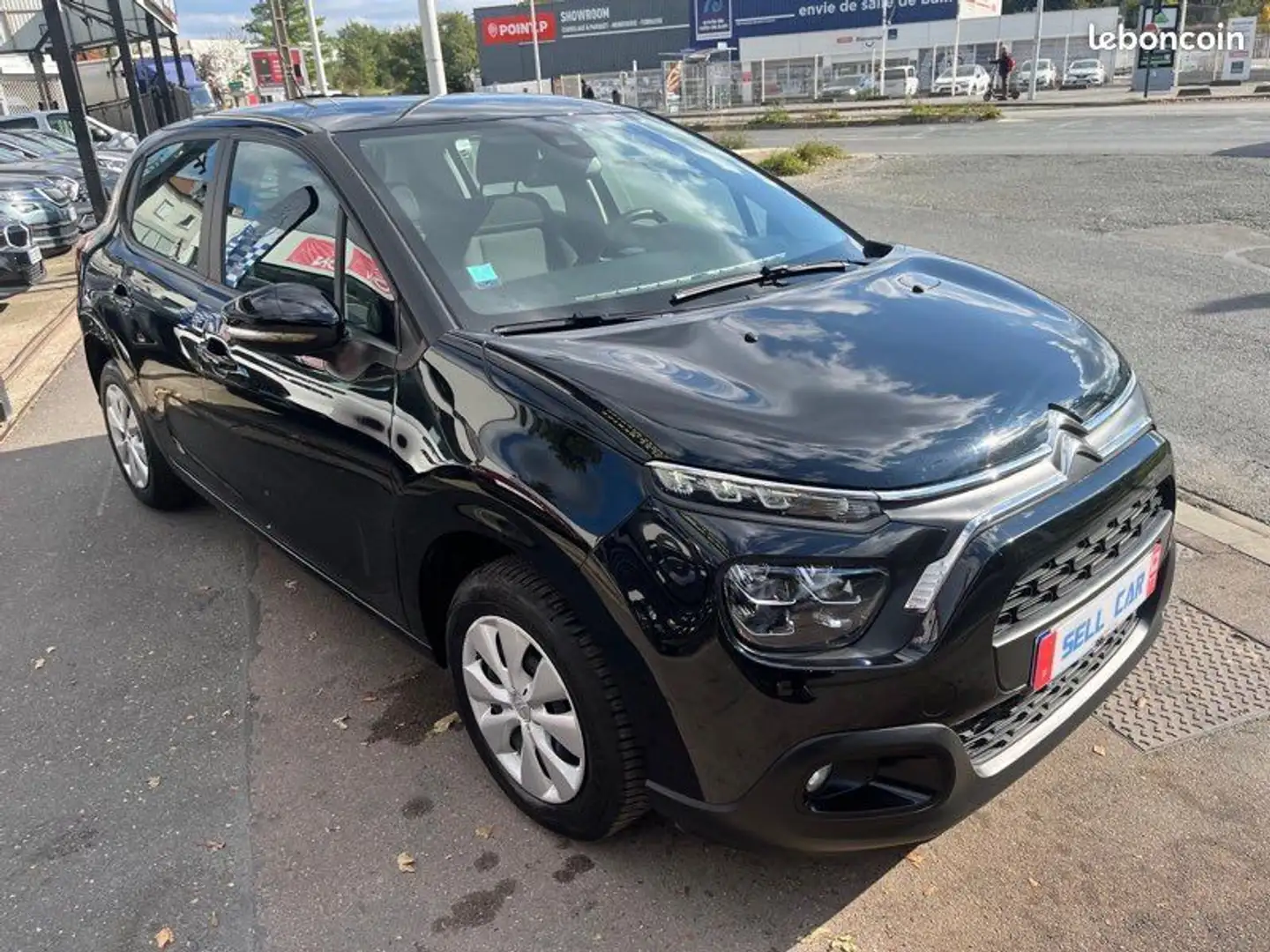 Citroen C3 Citroën (2) 1.5 bluehdi 100ch FEEL BUSINESS 06-2022 Noir - 2