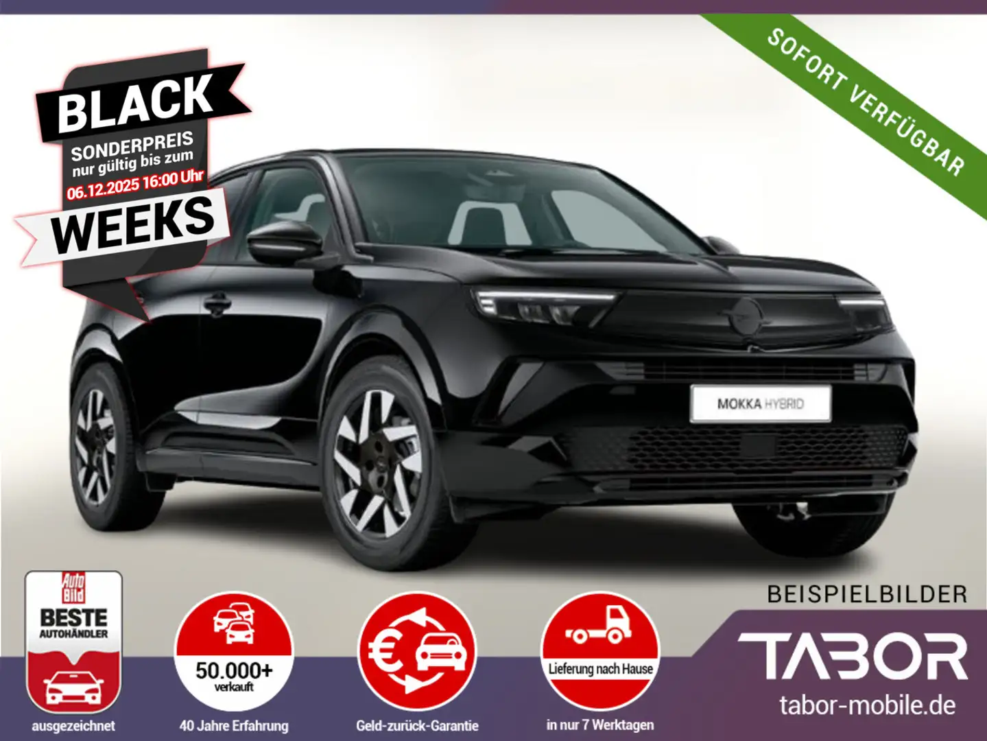 Opel Mokka 145 Hybrid AT6 GS KomfortP SHZ UVP-27%* Noir - 1