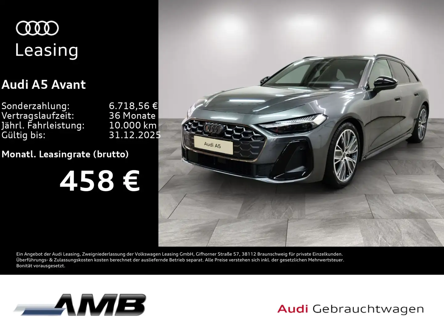 Audi A5 S line TDI quattro Matrix/S-Interieur Grau - 1