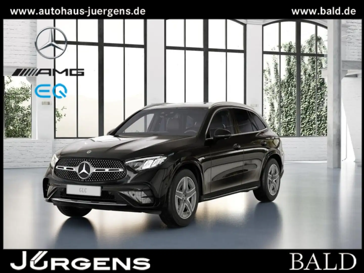 Mercedes-Benz GLC 220 d 4M AMG-Sport/360/Burm/Stdhz/Distr/HUD Schwarz - 1