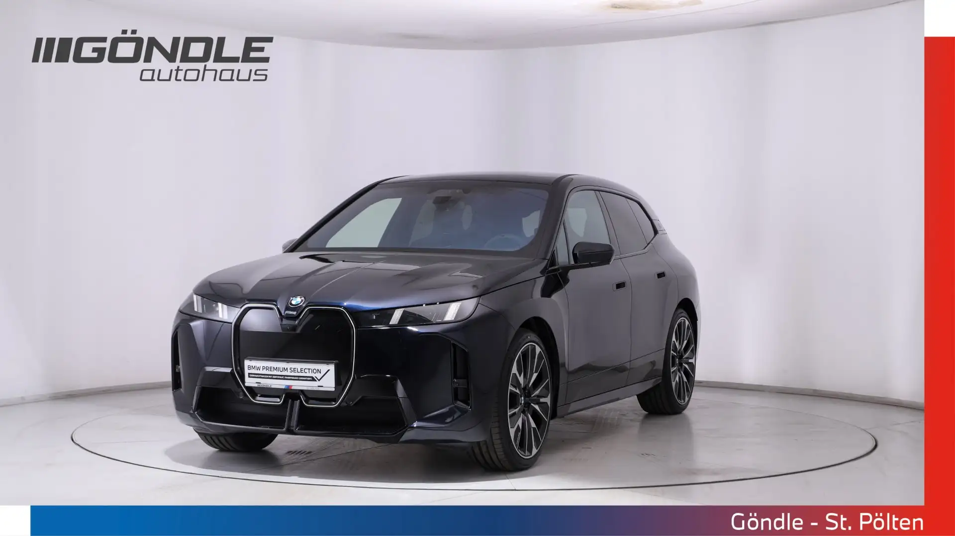 BMW iX xDrive45 Schwarz - 1