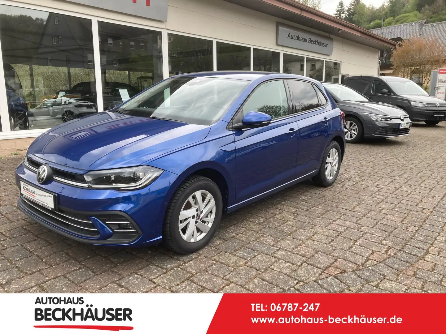 Volkswagen Polo Style - LED-Matrix, Einparkhilfe 70 kW (95 PS),... Blau - 1