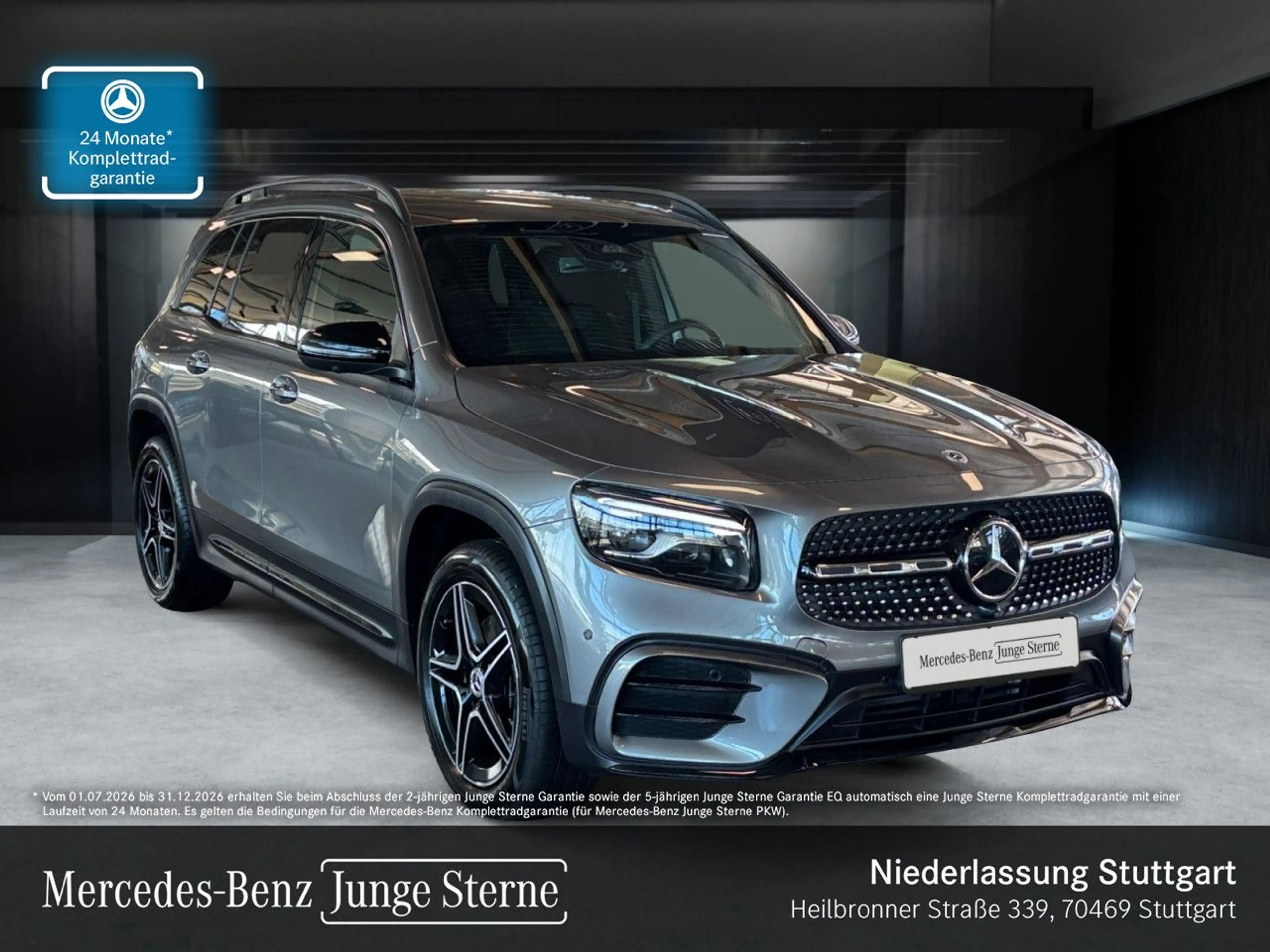 Mercedes-Benz GLB 180 d AMG+NIGHT+360°+AHK+MULTIBEAM+BURMESTER