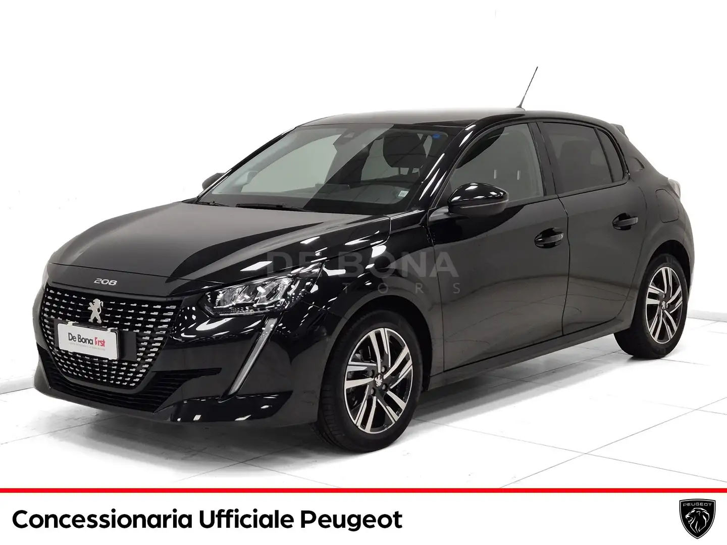 Peugeot 208 1.2 puretech allure pack s&s 100cv Nero - 1