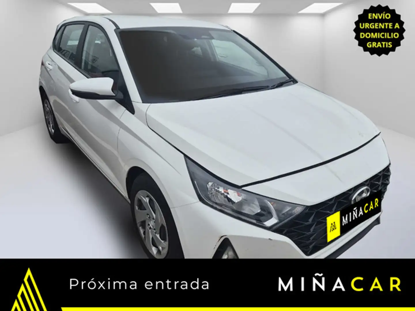 Hyundai i20 1.0 TGDI SLX 100 Blanc - 1