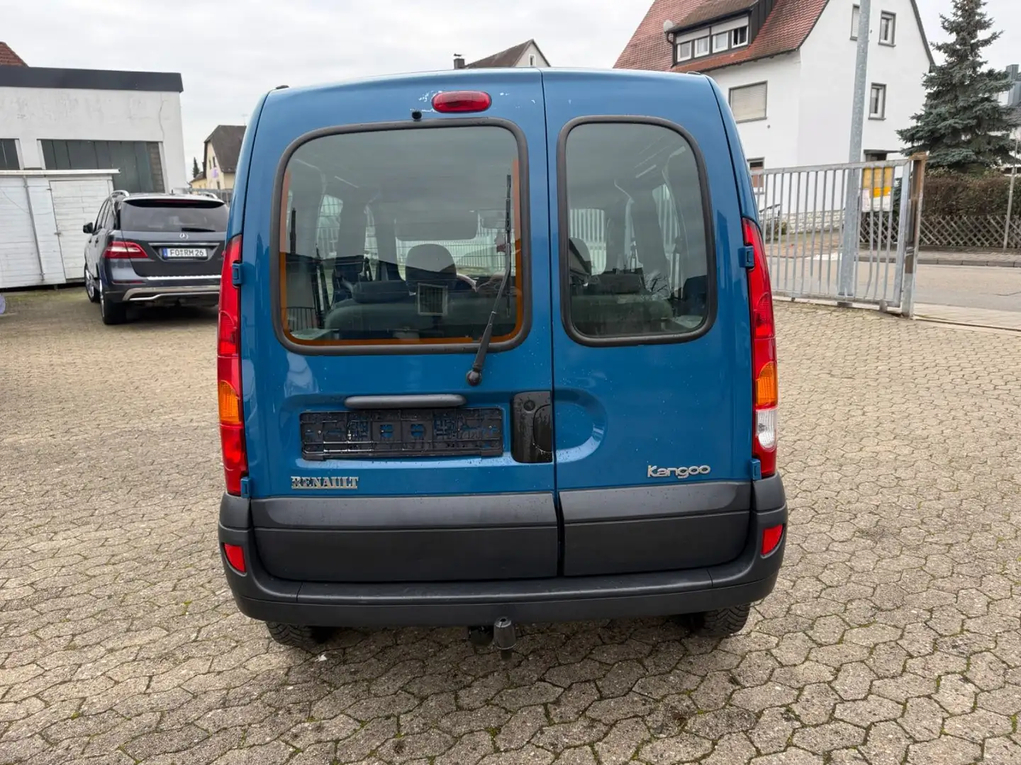Renault Kangoo Expression TÜV11-27,ZV,ÖL U.BREMSEN V.NEU Azul - 2
