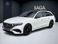 Mercedes-Benz E 300 de 4M Break AMG HyperScreen Pano Attelage Weiß - thumbnail 1