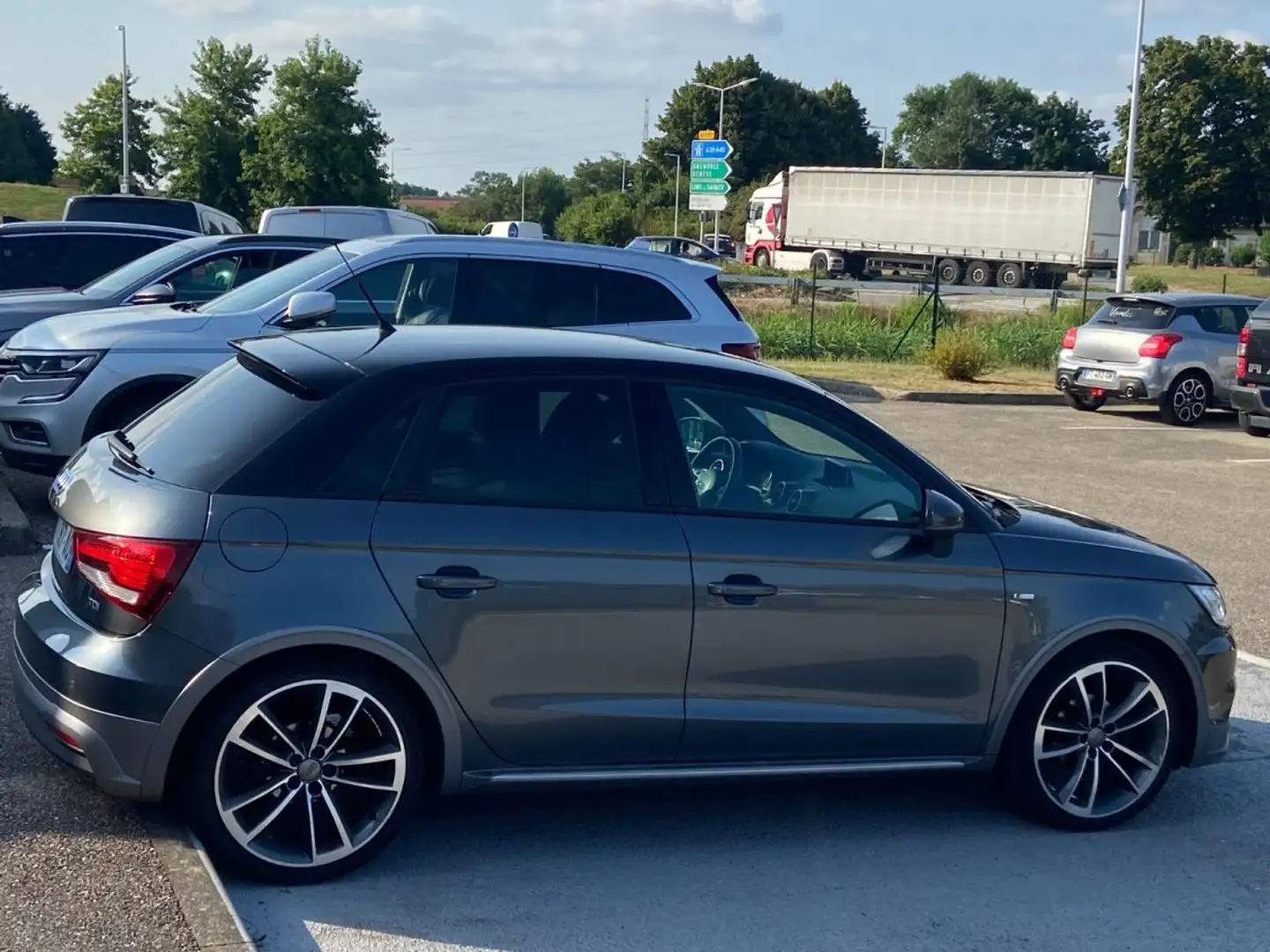 Audi A1 S line S-tronic Gris - 2