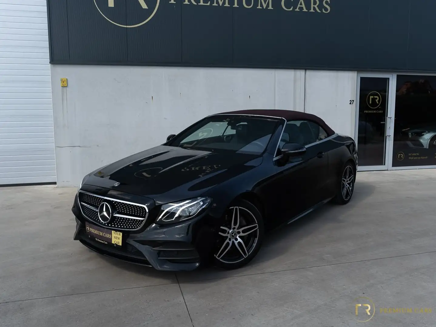Mercedes-Benz E 200 Cabrio l AMG Line l Convertible l Airscarf l Heat Zwart - 1