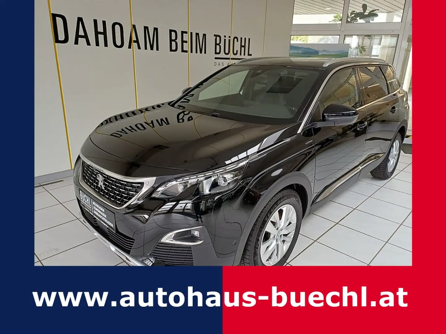 Peugeot 5008 1,5 BHDI 130 6-Gang GT Line elektr. Sitze Schwarz - 1