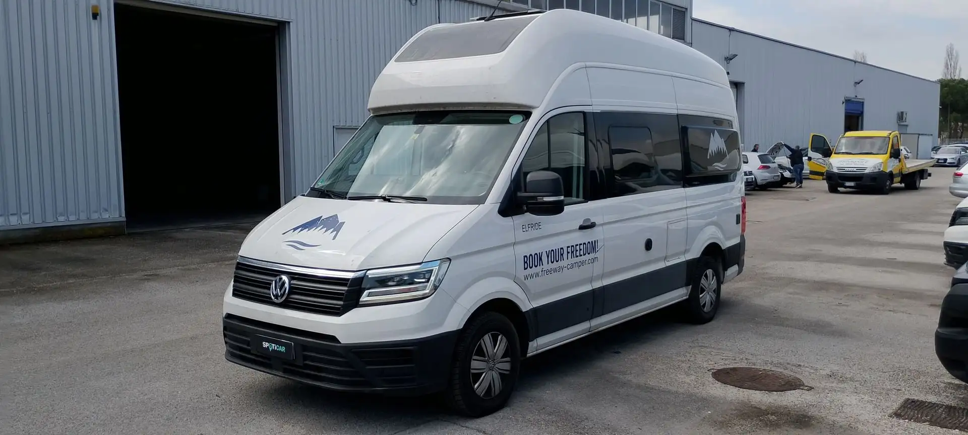 Volkswagen Grand California 600 2.0 BiTDI 177CV aut. PM Blanc - 1