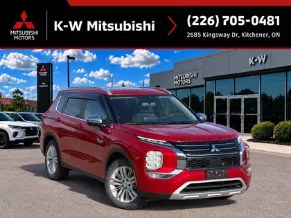 Red 2023 Mitsubishi Outlander Hybrid Plug-in SUV / Crossover  Automatic