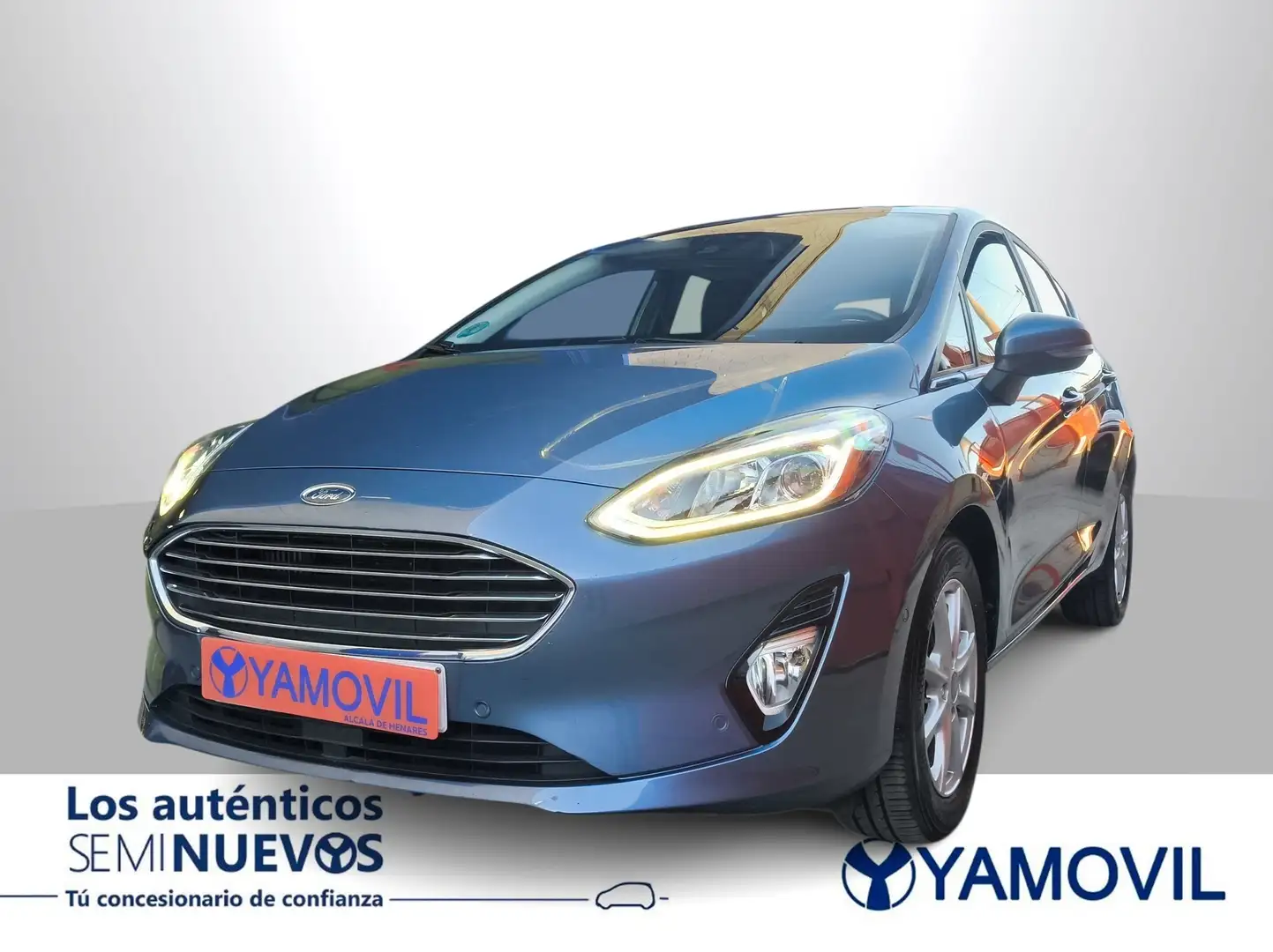 Ford Fiesta 1.0 EcoBoost S/S Active 95 Azul - 1
