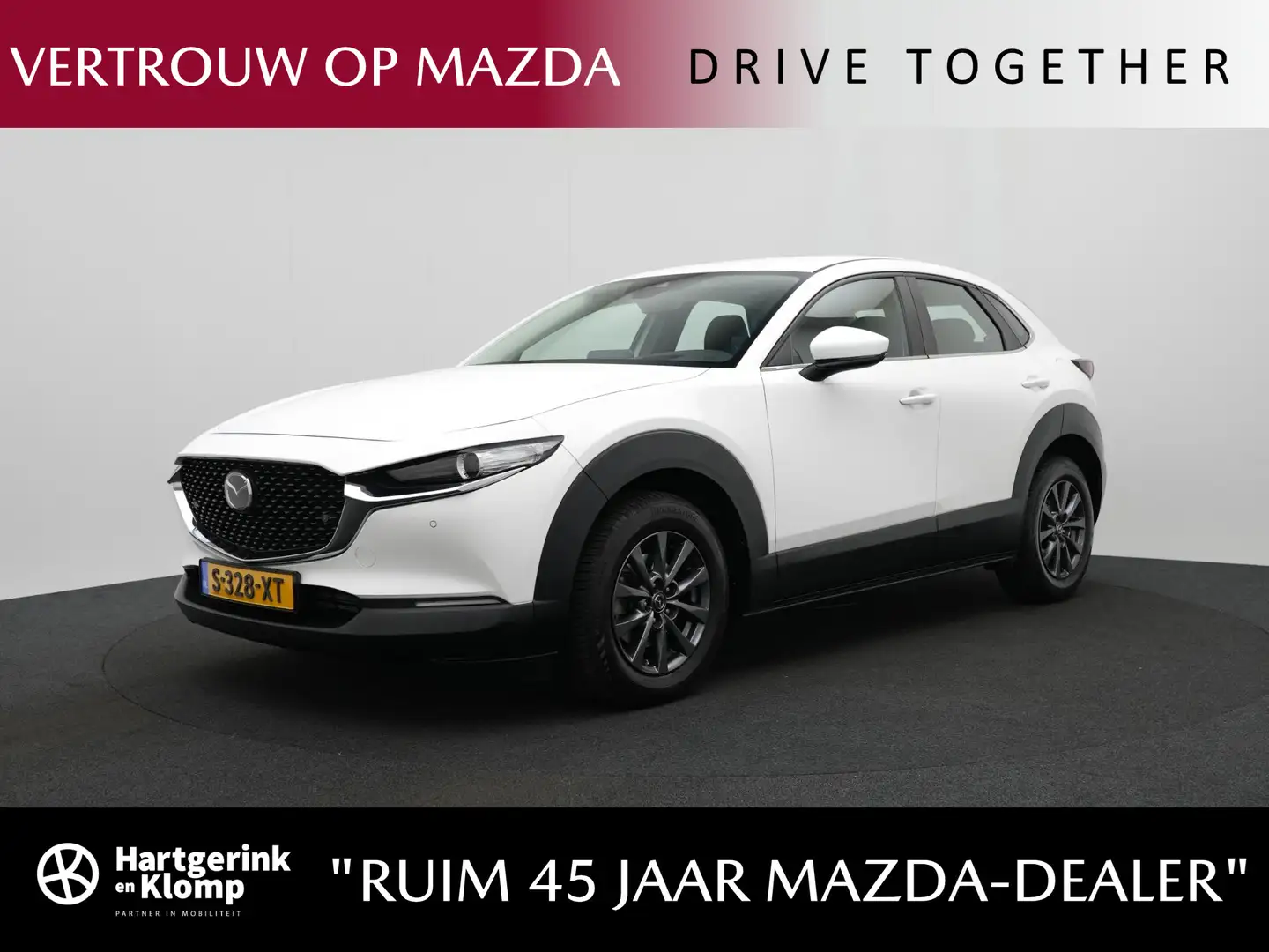 Mazda CX-30 2.0 e-SkyActiv-G Comfort met afneembare trekhaak : Blanco - 1