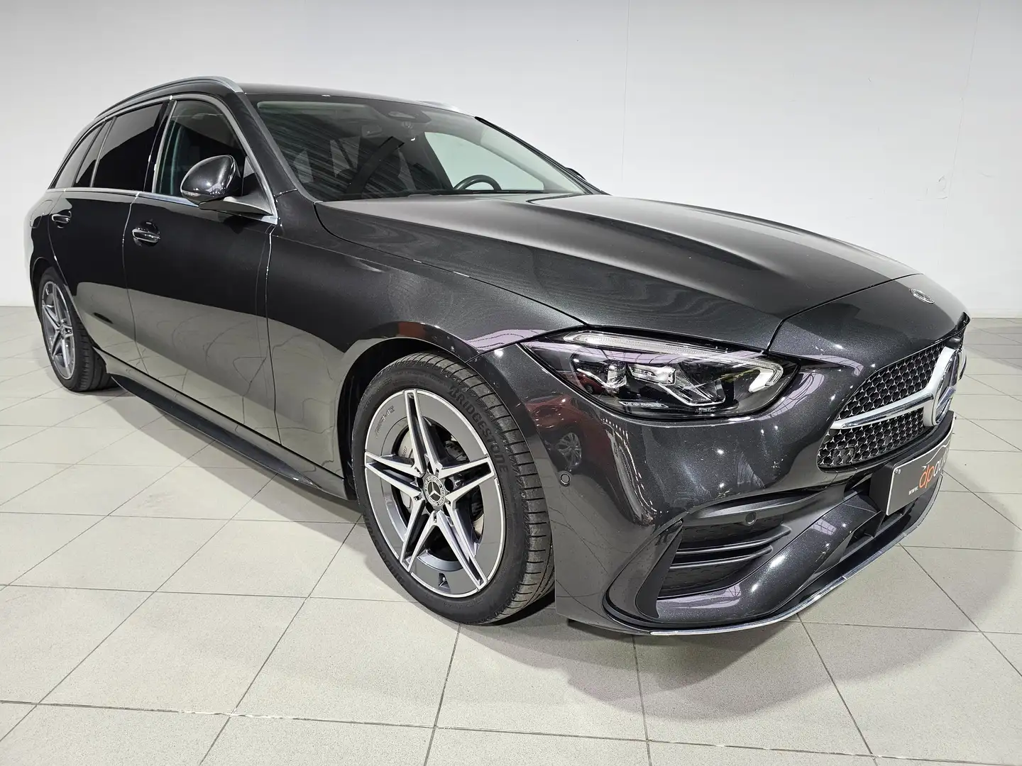 Mercedes-Benz C 180 Break AMG Line Gris - 2