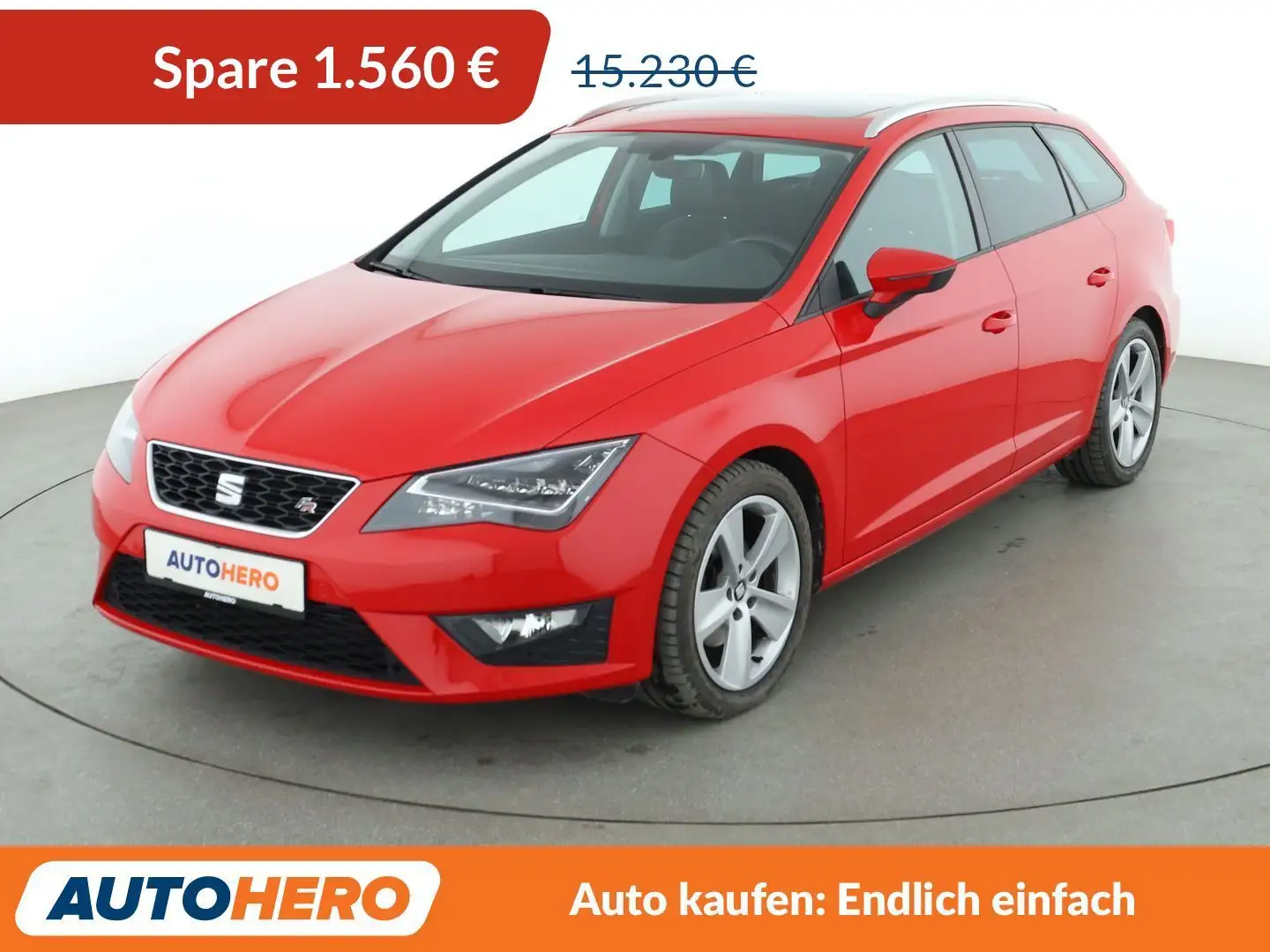 SEAT Leon 1.4 TSI ACT FR*NAVI*PDC*SHZ*TEMPO* Rot - 1
