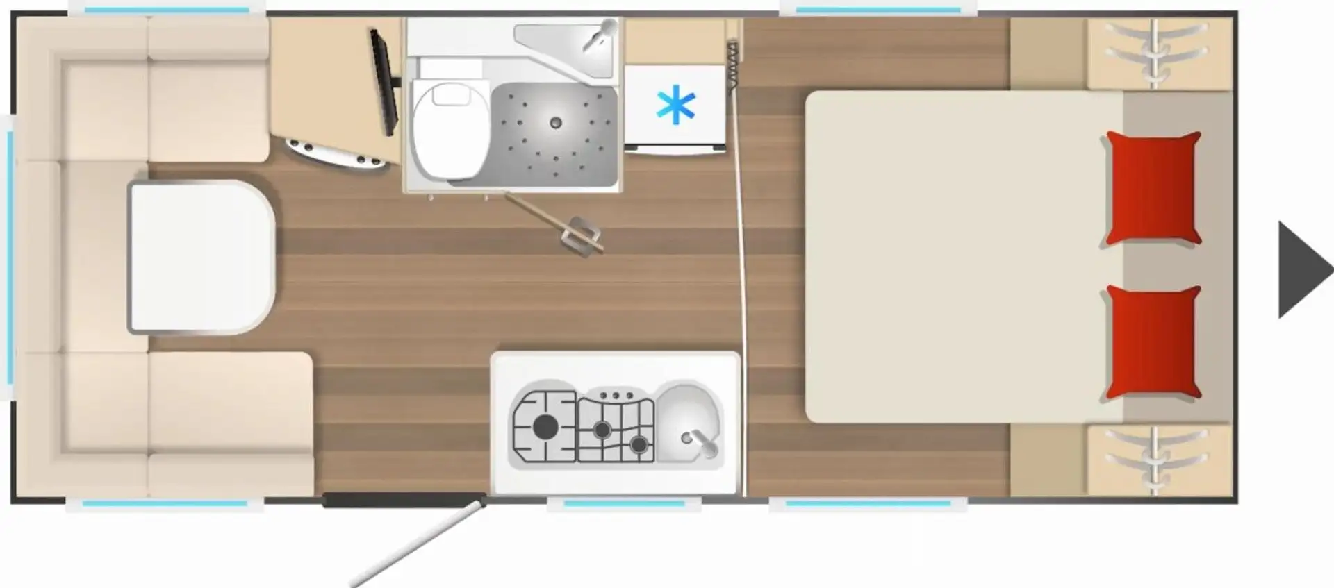 Bürstner B66 485 TS VORLAUF NOVEMBER 2025 Weiß - 2