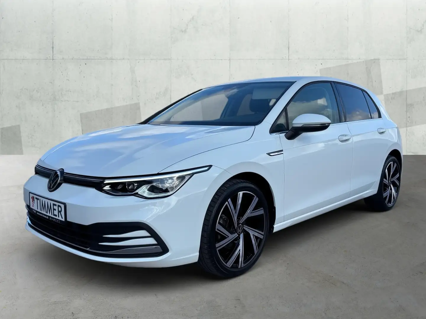 Volkswagen Golf VIII 1.5 TSI STYLE *LED *LM18" *ACC *APP *SHZ *DA Weiß - 2