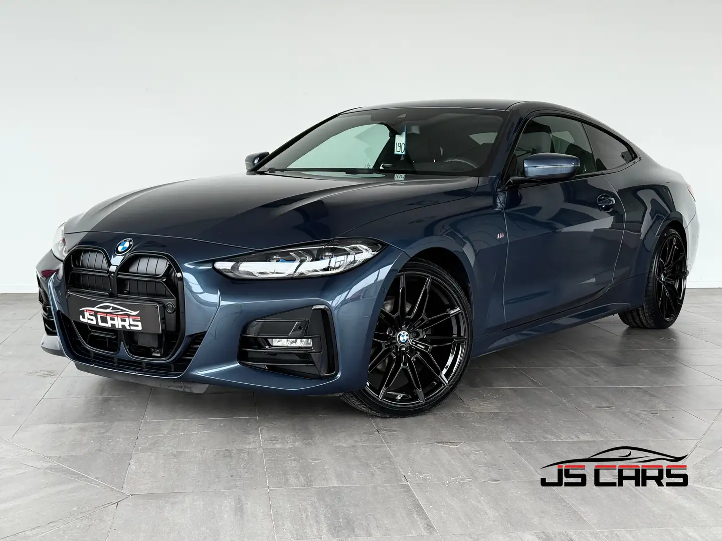 BMW 420 iACoupéFULL PACKM-COCKPIT-LASER-CUIR-CAMERA-PDC Blauw - 1