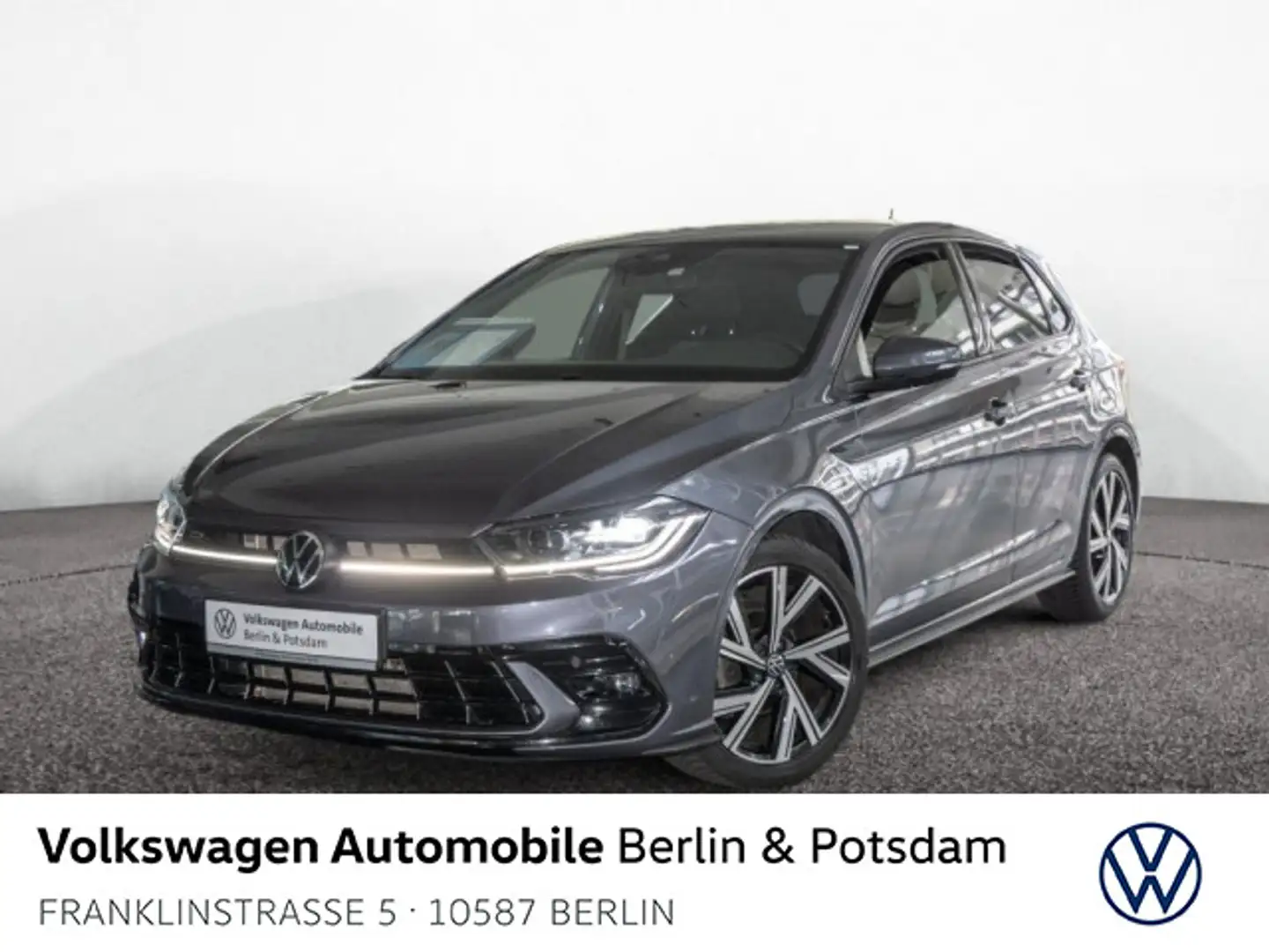 Volkswagen Polo 1.0 TSI DSG R-Line Beats Kamera LED Navi Gris - 1