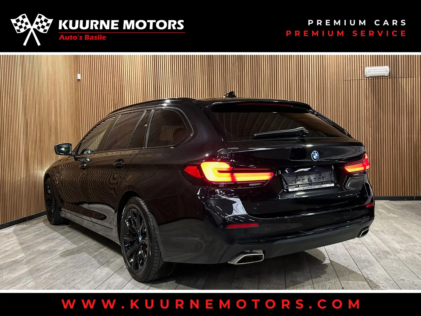 BMW 530 e Touring Alu18"/Leder/SportZet/Led *1j garantie* Noir - 2