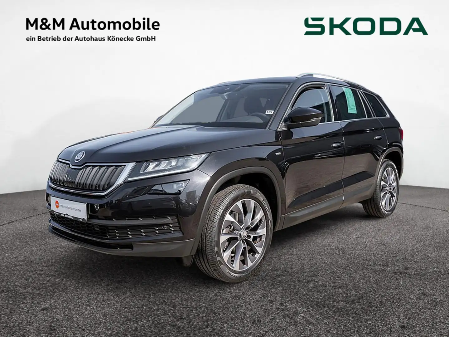 Skoda Kodiaq 1.5 TSI Drive 125 AHK KAMERA LED ALU A Schwarz - 1