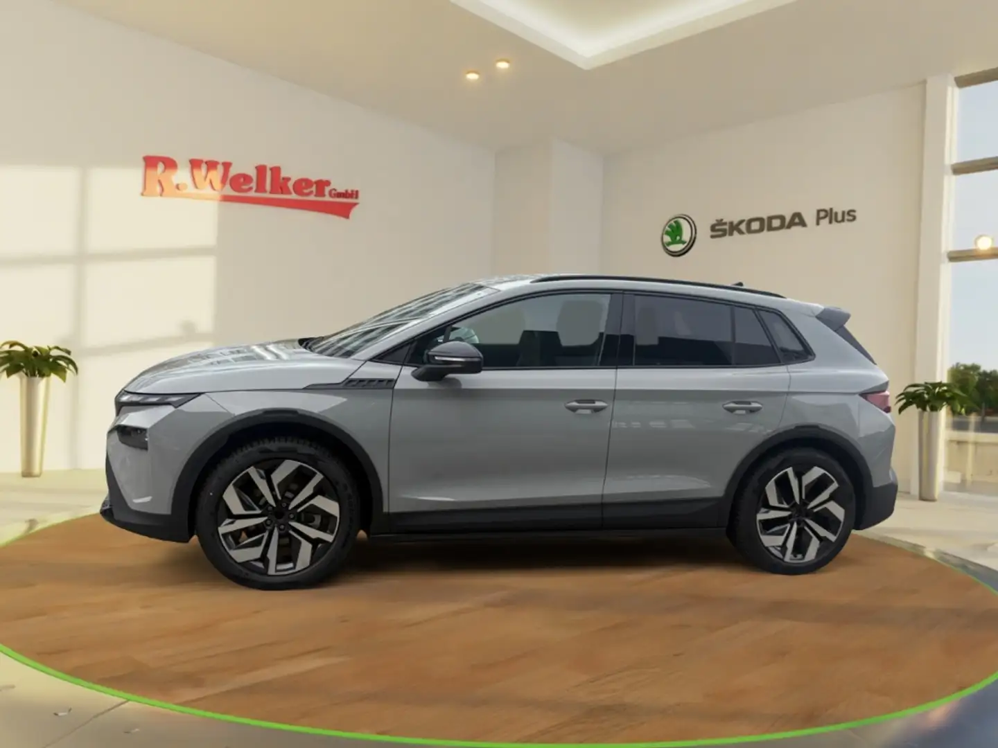 Skoda Elroq 85 Sportline ''AHK schwekbar''Paket Advanced''Wärm Gris - 2