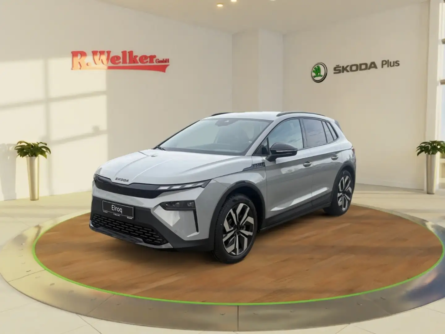 Skoda Elroq 85 Sportline ''AHK schwekbar''Paket Advanced''Wärm Gris - 1