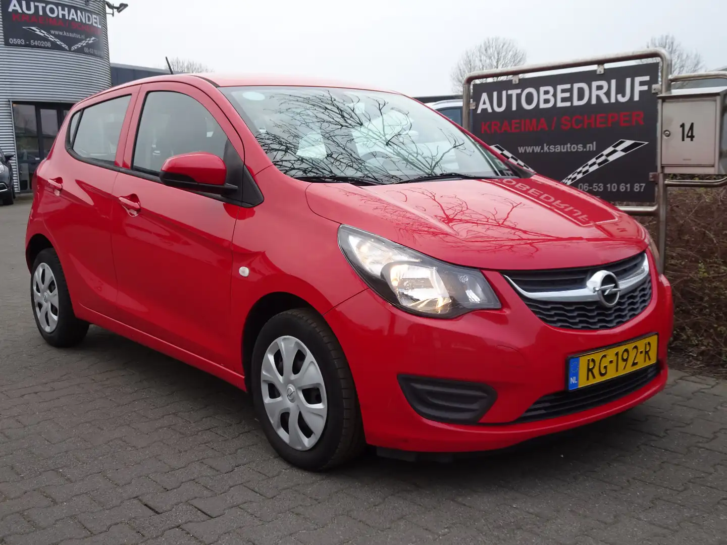 Opel Karl 1.0 ecoFLEX Edition Rood - 1